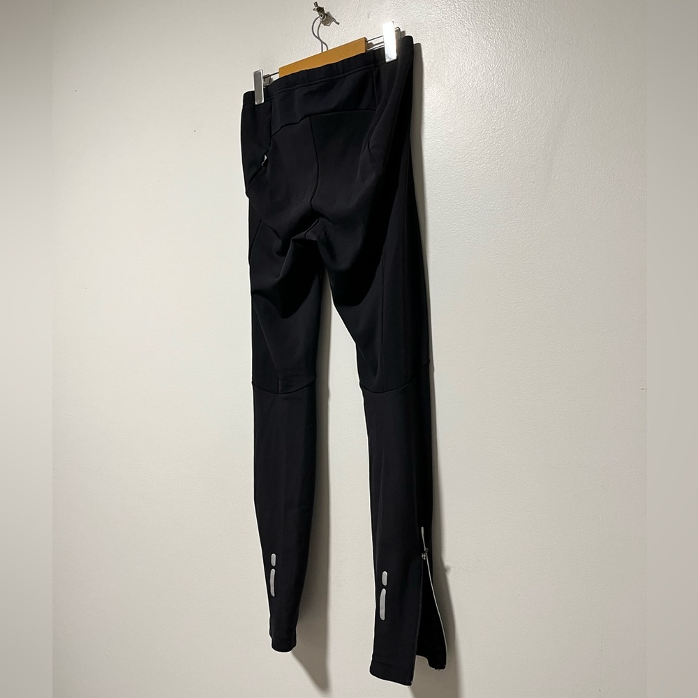 Mountain Equipment Co-op Men’s Black Fleece-Lined Tights Size Large - Reflective - Picture 13 of 15